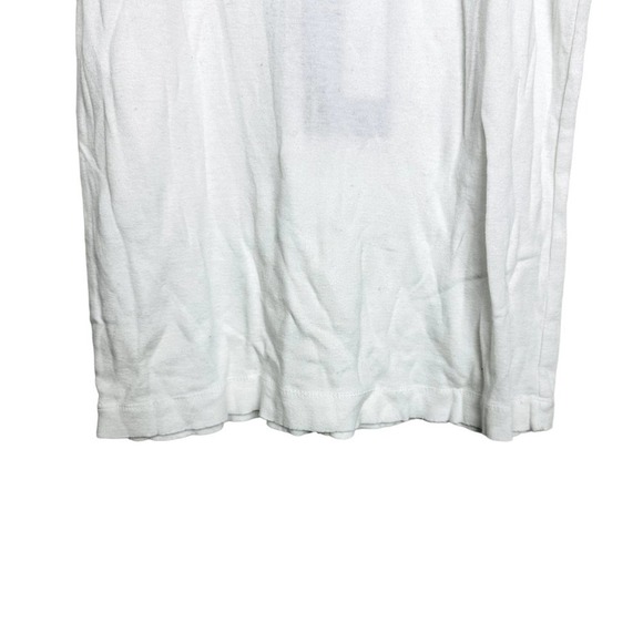 Chaser NWT  Baby Rib Easy Scoop Neck Spaghetti Straps Cami Tank Top White Medium - Picture 3 of 5